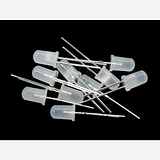 Diffused 5mm Fast Flashing RGB LED - 10 pack [Flashing Effect] - Image 1