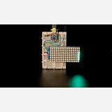 16x8 1.2 LED Matrix + Backpack - Ultra Bright Square Green LEDs - Image 4