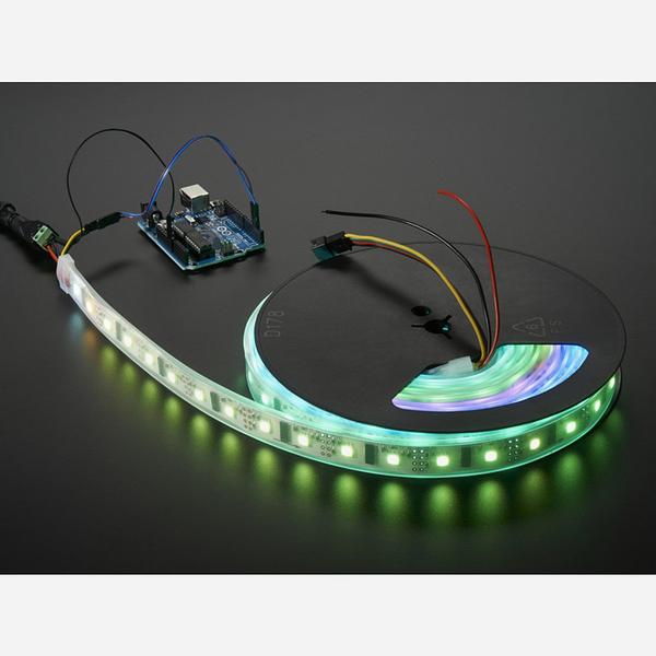 Digital RGB LED Weatherproof Strip - LPD8806 x 48 LED [LPD8806]