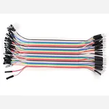 Premium Female/Male 'Extension' Jumper Wires - 40 x 6 (150mm) - Image 3