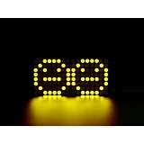 Adafruit 0.8 8x16 LED Matrix FeatherWing Display Kit - Yellow - Image 2
