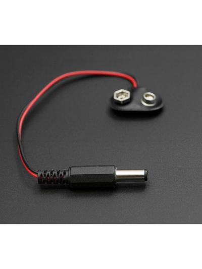 9V to Barrel Jack Adapter