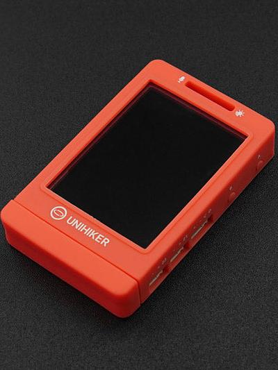 Silicone Case for UNIHIKER Single Board Computer (Red)