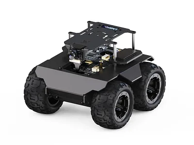 RaspRover 4WD AI Metal Robot – Dual Controllers, Computer Vision, Pi 4B Compatible
