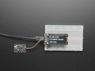 Adafruit VL53L4CD Time of Flight Distance Sensor - ~1 to 1300mm