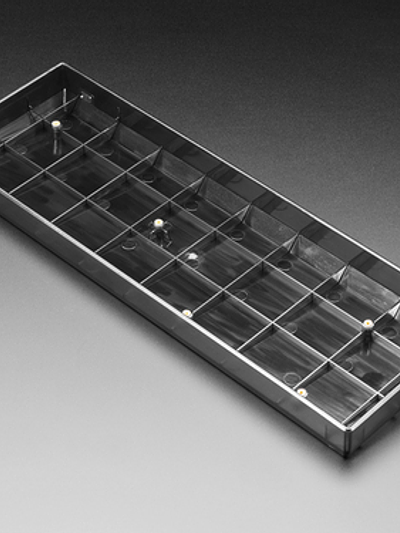 Translucent Smoke Plastic 65% / JKDK K68 Keyboard Shell