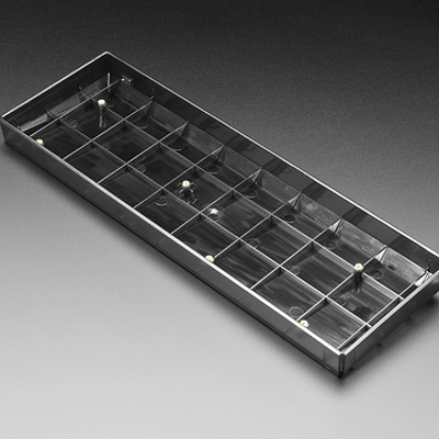 Translucent Smoke Plastic 65% / JKDK K68 Keyboard Shell
