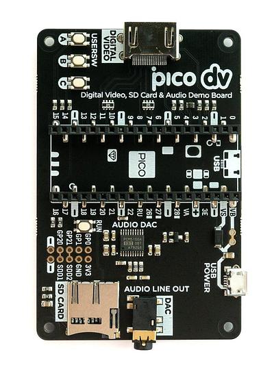 Pimoroni Pico DV Demo Base
