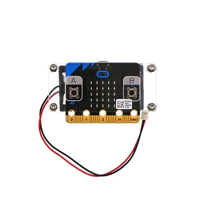 Acrylic Case Shell Enclosure Computer Box For Microbit with Two AA Battery Holder