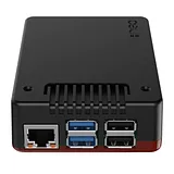 Argon NEO 5 Case for Raspberry Pi 5 - Black/Red - Image 3