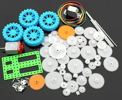 50 piece plastic gear kit - DIY racer