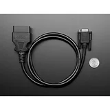 OBD Plug (16-pin) to DE-9 (DB-9) Socket Adapter Cable - 1 meter long - Image 4