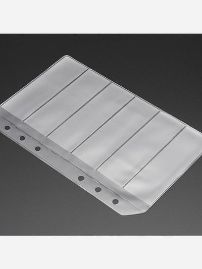 Blank SMT Storage Pages for 6 strips of 24mm Tape - 5 Pages