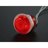 Mini LED Arcade Button - 24mm Translucent Red - Image 4
