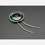 Thin Plastic Speaker w/Wires - 8 ohm 0.25W - Image 1