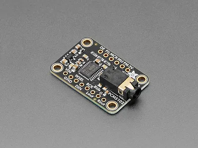 Adafruit PCM5102 I2S DAC with Line Level Output - 112dB SNR