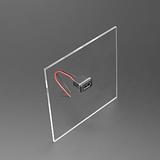 Snap-In Panel Mount Cable - USB-A Socket to 2 Wires - Image 2