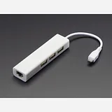 Ethernet Hub and USB Hub w/ Micro USB OTG Connector - Image 1