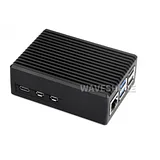 Aluminum Stripe Grooved Case For Raspberry Pi 5 - Image 1