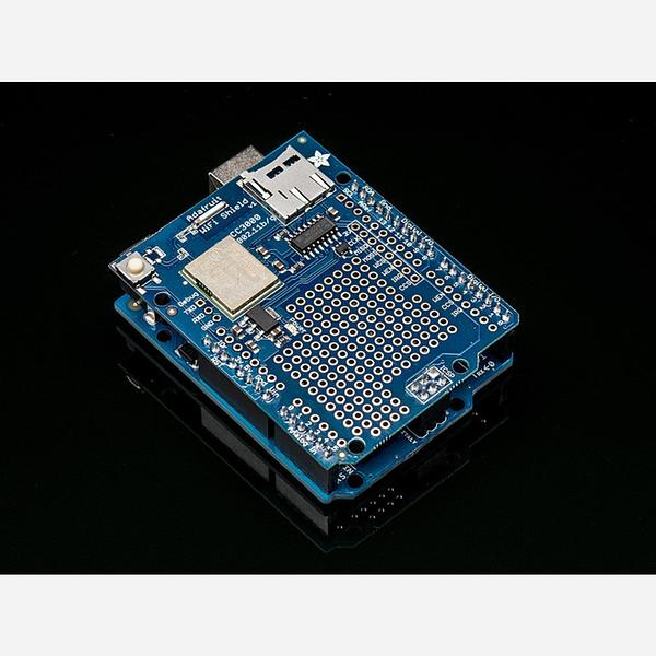 Adafruit HUZZAH CC3000 WiFi Shield with Onboard Antenna