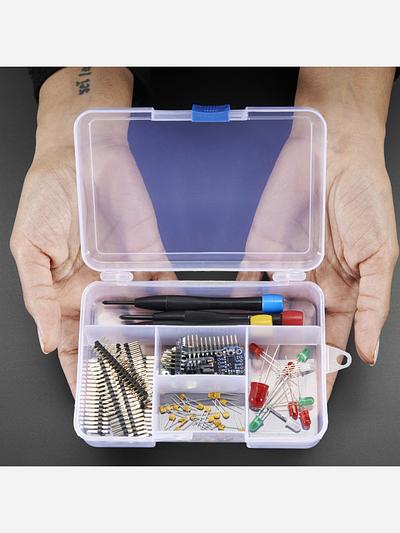 Latching 5-Compartment Storage Box