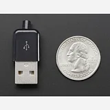 USB DIY Slim Connector Shell - A-M Plug - Image 4
