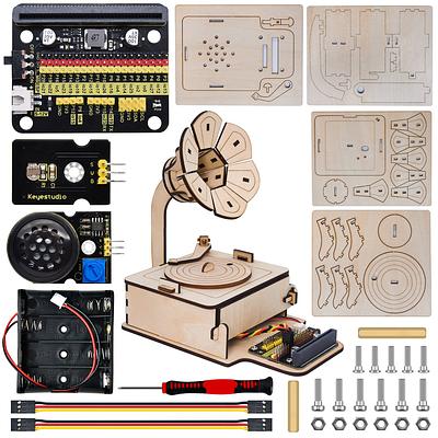 DIY Light Controlled Phonograph Kit For Micro:bit