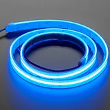 Flexible 12V LED Strip - 480 LEDs per meter - 1m long - Blue - Image 2
