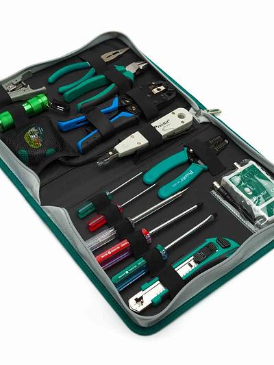 Tool Kit, Network Installation, 15 Piece
