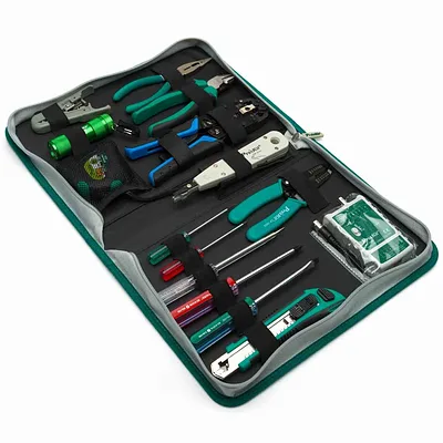 Tool Kit, Network Installation, 15 Piece