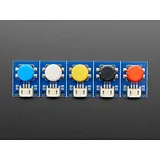 STEMMA Wired Tactile Push-Button Pack - 5 Color Pack - Image 2