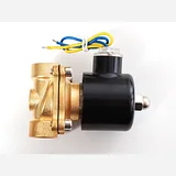 Brass Liquid Solenoid Valve - 12V - 1/2 NPS - Image 3
