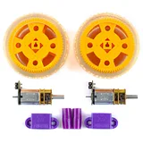 Maker Essentials - Micro-motors  Grippy Wheels - Image 1