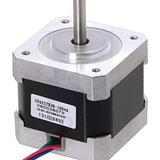Stepper Motor: Bipolar, 200 Steps/Rev, 42x38mm, 2.8V, 1.7 A/Phase - Image 1