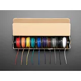 Hook-up Wire Spool Set - 22AWG Solid Core - 10 x 25ft - Image 4