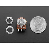 Panel Mount 10K Dual Linear Potentiometer w/ On-Off Switch [10K Dual Linear w/ Switch] - Image 4