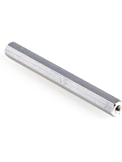 Hex Standoff Threaded - #4-40, Aluminum, 2.375in. (60.33mm)