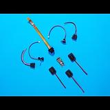Snap-In Panel Mount Cable - USB-A Socket to 2 Wires - Image 6