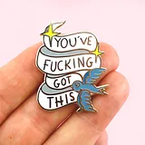 You've Fucking Got This Lapel Pin - Image 4