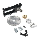 Channel Mount Gearbox Kit - Continuous Rotation (3:1 Ratio) - Image 1