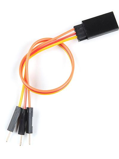 Servo to Pigtail Cable - Shrouded