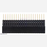 Stackable 0.100" Female Header with Extra 0.3" Spacer: 2x20-pin, Straight - Image 4