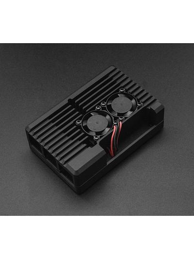 Armor Case With Dual Fans(2510) for Raspberry Pi 4