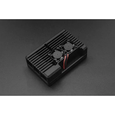 Armor Case With Dual Fans(2510) for Raspberry Pi 4