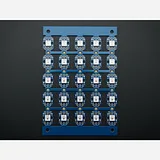 Breadboard-friendly RGB Smart NeoPixel - Sheet of 25 - Image 3