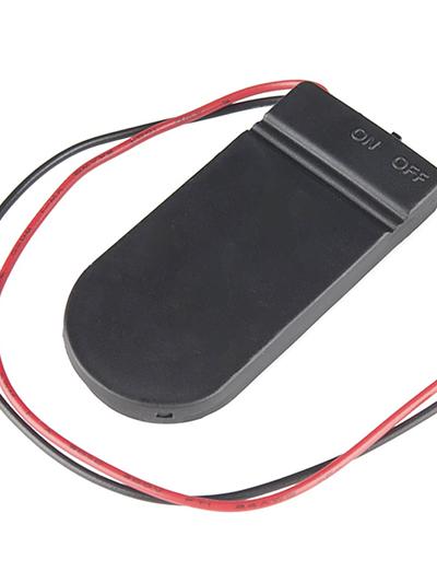 Coin Cell Battery Holder - 2xCR2032 (Enclosed)