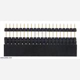 Stackable 0.100" Female Header with Extra 0.3" Spacer: 2x20-pin, Straight - Image 5