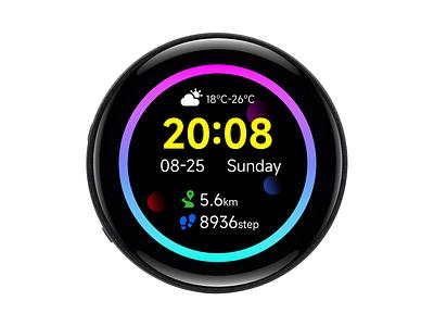 RP2350 1.43" Round AMOLED Display - 466x466, SPI, Accelerometer, Gyroscope, RTC