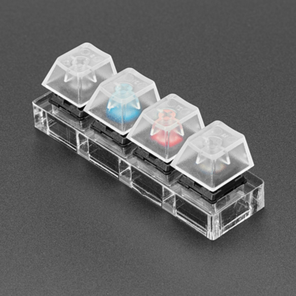 Cherry MX Mechanical 4-Key Tester: Blue Black Red Brown Switches