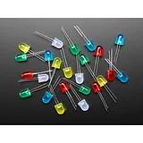 Diffused 10mm LED Pack - 5 LEDs each in 5 Colors - 25 Pack - Image 3
